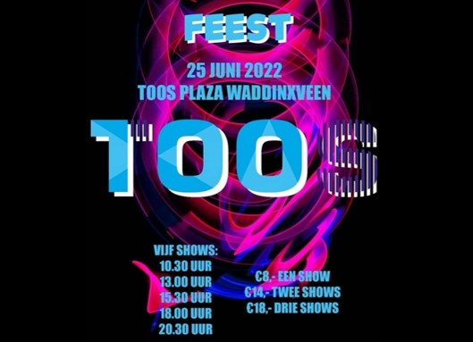 Programma ubileumshows FEEST