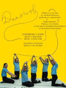 Dansvoorstelling Dansweb in theater Castellum