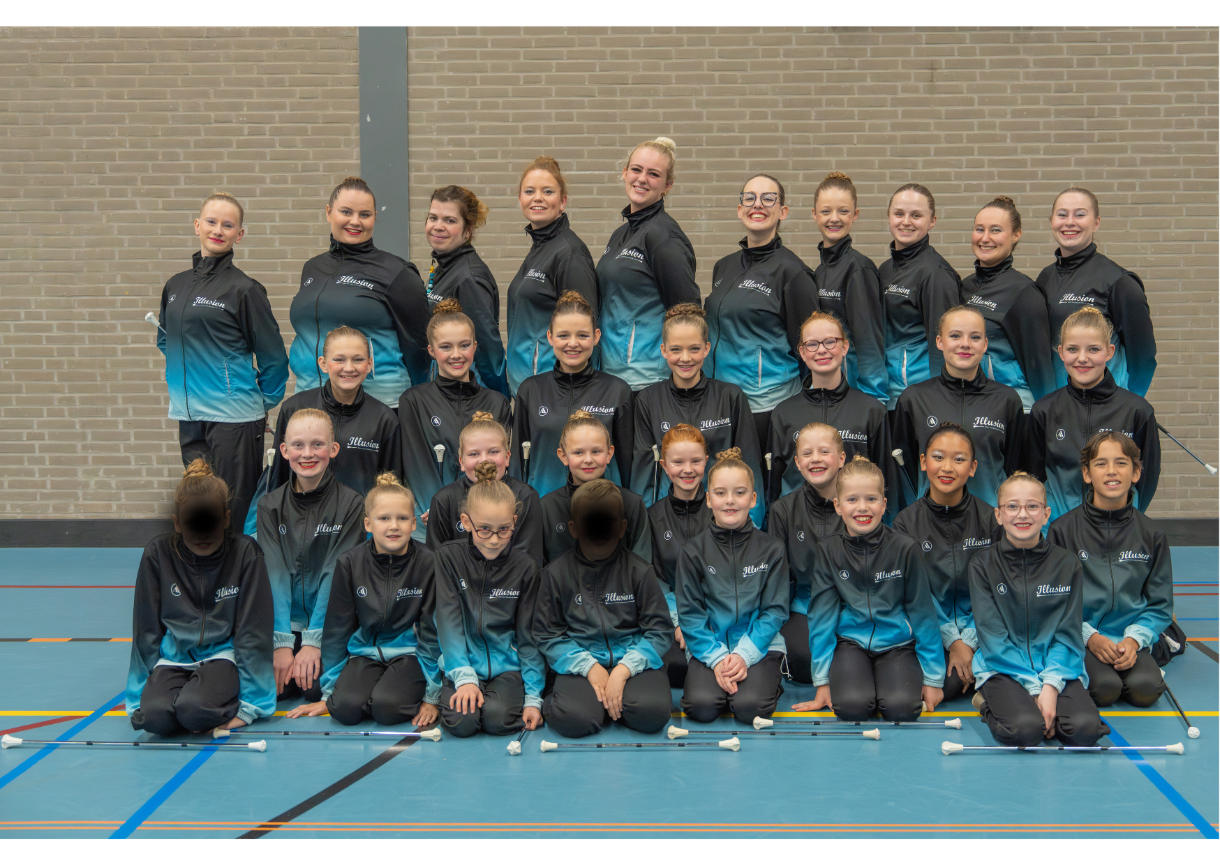 Illusion organiseert wedstrijd in Gouda en kwalificeert alle teams voor NK